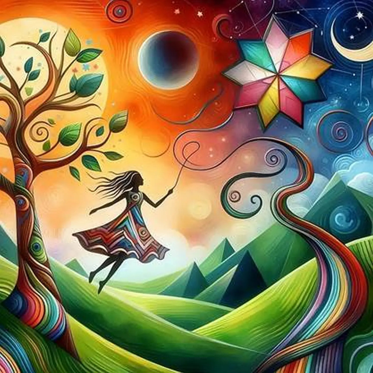 enHealing - Energetischen Praxis, persönlichen Entwicklung und Vitalstoffberatung - Heilendes Gemälde
