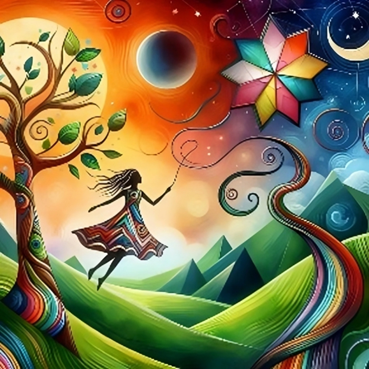enHealing - Energetischen Praxis, persönlichen Entwicklung und Vitalstoffberatung - Heilendes Gemälde